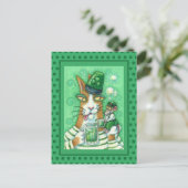 HIS N' FITZ CAT & RAT、応援からグリーンビールへおもしろい シーズンポストカード (スタンド正面)