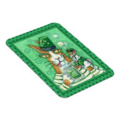 HIS N' FITZ CAT & RAT、応援からグリーンビールへおもしろい マグネット (右側)