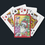 His N' Fitz CAT SANTA CHRISTMASトランプ トランプ<br><div class="desc">良い子猫にマウスギフトを持って来る。私の"PURRS N' FUR STであなたの休日おもしろいにいくつかのHis N' Fitzを追加。NICK"クリスマストランプトランプのポーカースーザンブラック</div>