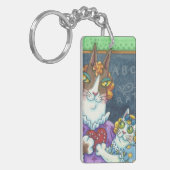 His N' Fitz Cats先生のPET KEYCHAIN カスタマイズ キーホルダー (正面左)