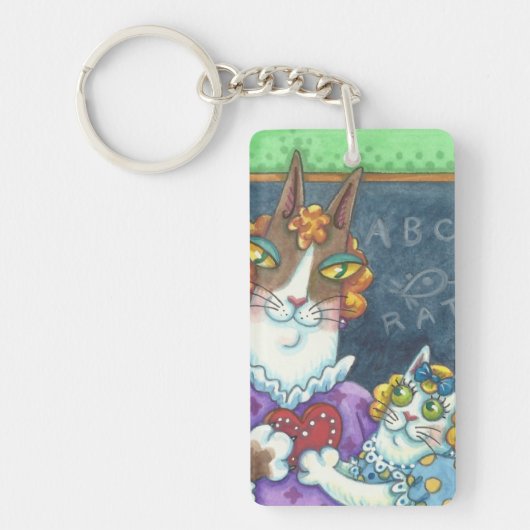 His N' Fitz Cats先生のPET KEYCHAIN カスタマイズ キーホルダー (正面)