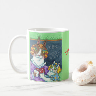 His N' Fitz Cats先生のPET MUG カスタマイズ コーヒーマグカップ