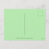 HIS N' FITZ CATS、おもしろい巨大クリスマス(鳥)ショウジョウコウカンチョウ シーズンポストカード (裏面)