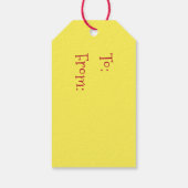 HIS N' FITZ CATS，子猫，ネズミ,おもしろい誕生日 ギフトタグ (裏面)