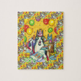 HIS N' FITZ CATS,子猫,ネズミ,おもしろい誕生日 ジグソーパズル