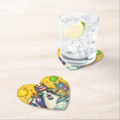 HIS N' FITZ CATS，子猫，ネズミ,おもしろい誕生日 ペーパーコースター (インサイチュ)