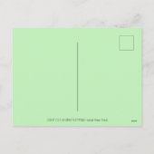 HIS N' FITZ CATS CHRISTMASショッピング、フェザー・ツリー シーズンポストカード (裏面)