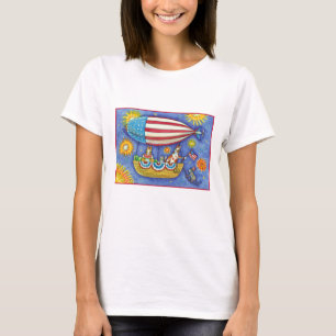 HIS N' FITZ CATS & MOUSE IN 7月4日ゼッペリン Tシャツ