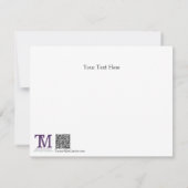 His Name is Wonderful Counselor Notecard ノートカード (裏面)