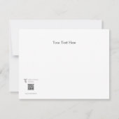 His Name is Wonderful Counselor Notecard ノートカード (裏面)