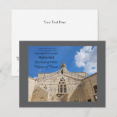 His Name is Wonderful Counselor Notecard ノートカード (正面/裏面)