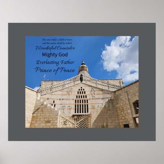 His Name is Wonderful Counselor Poster ポスター (正面)