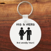 His & Shirsキーチェーン キーホルダー (正面)