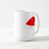 His & Shirsサンタハットホリデーマグ コーヒーマグカップ (正面右)