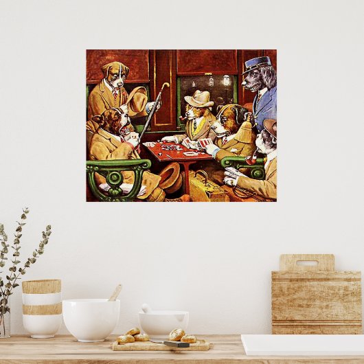 His Station and Four Aces ポスター (キッチン)