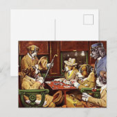 His Station and Four Aces, ポストカード (正面/裏面)