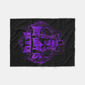 His Way Is Better - Jesus Streetwear  フリースブランケット (正面(横))