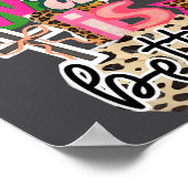 His Way Is Better Leopard Christian Jesus Bible Ve ポスター (角)