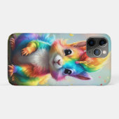 Hiskers of 疑問に思: The Rainbow Unicorn Squirrel Case-Mate iPhoneケース (裏面(横))