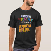 Hispanic Ceremony Month Prideful Latin Spanish Ami Tシャツ (正面)