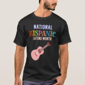 Hispanic Ceremony Month Prideful Latin Spanish Ami Tシャツ (正面)