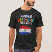 Hispanic Ceremony Month Prideful Latin Spanish Ami Tシャツ (正面)