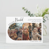 Hispanic Christmas Feliz Navidad Arch写真 シーズンカード (スタンド正面)