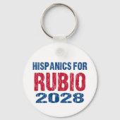 Hispanics for Rubio 2028 キーホルダー (正面)