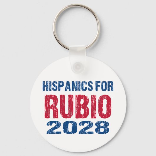 Hispanics for Rubio 2028 キーホルダー (正面)