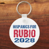 Hispanics for Rubio 2028 キーホルダー (裏面)