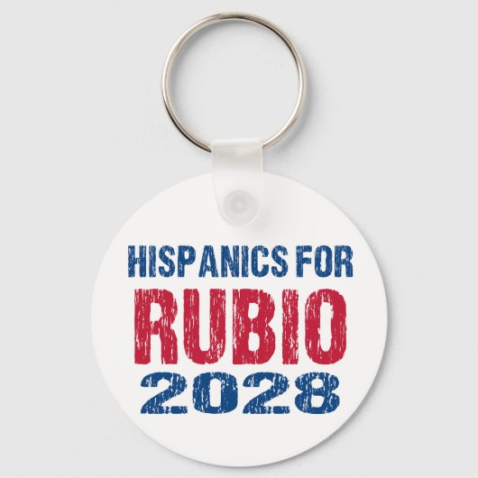 Hispanics for Rubio 2028 キーホルダー (裏面)