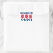 Hispanics for Rubio 2028 スクエアシール (バッグ)