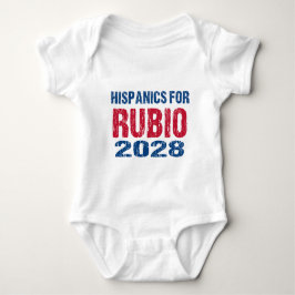 Hispanics for Rubio 2028 ベビーボディスーツ