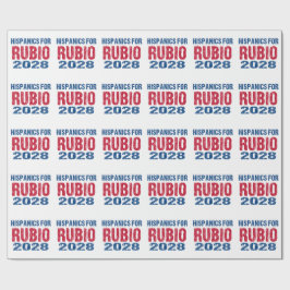 Hispanics for Rubio 2028 ラッピングペーパー