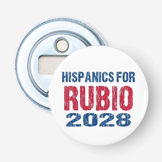 Hispanics for Rubio 2028 栓抜き (正面)