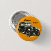 HISPANO SUIZA CLASSIC CAR 缶バッジ (正面&裏面)