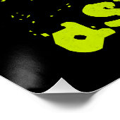 Hiss first, ask later Funny Opossum Hissing ポスター (コーナー)