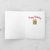 HISS N' FITZ CATS，子猫，ネズミ,おもしろい誕生日 カード (内部)