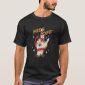 Hiss Off Halloween Hand Snake Tシャツ (正面)