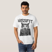 Hissfitの反逆の不適当な物の子猫猫 Tシャツ (正面フル)