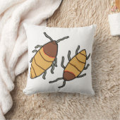 Hissing Cockroach クッション (ブランケット)