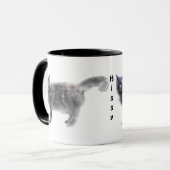 Hissy猫のマグ マグカップ (正面左)