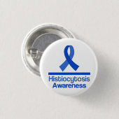 Histiocytosisの認識度 缶バッジ (正面&裏面)