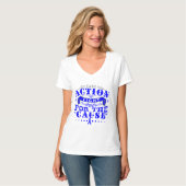 Histiocytosisは原因のための行為の戦いを取ります Tシャツ (正面フル)