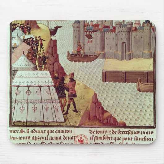 「Histoire du Grand Alexandre'からのページ マウスパッド (正面)