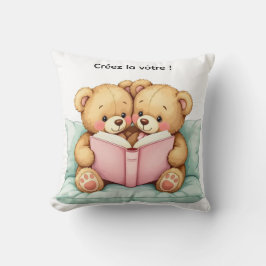 Histoires et câlins クッション