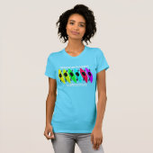 Histologistのカヤックを漕ぐTシャツ Tシャツ (正面フル)