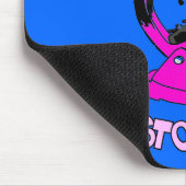 Histologistのギフトの顕微鏡のデザイン マウスパッド (コーナー)