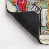 Historiatedのイニシャル「L マウスパッド (コーナー)