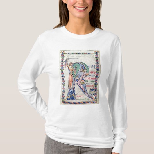 Historiatedのイニシャル「R Tシャツ (正面)